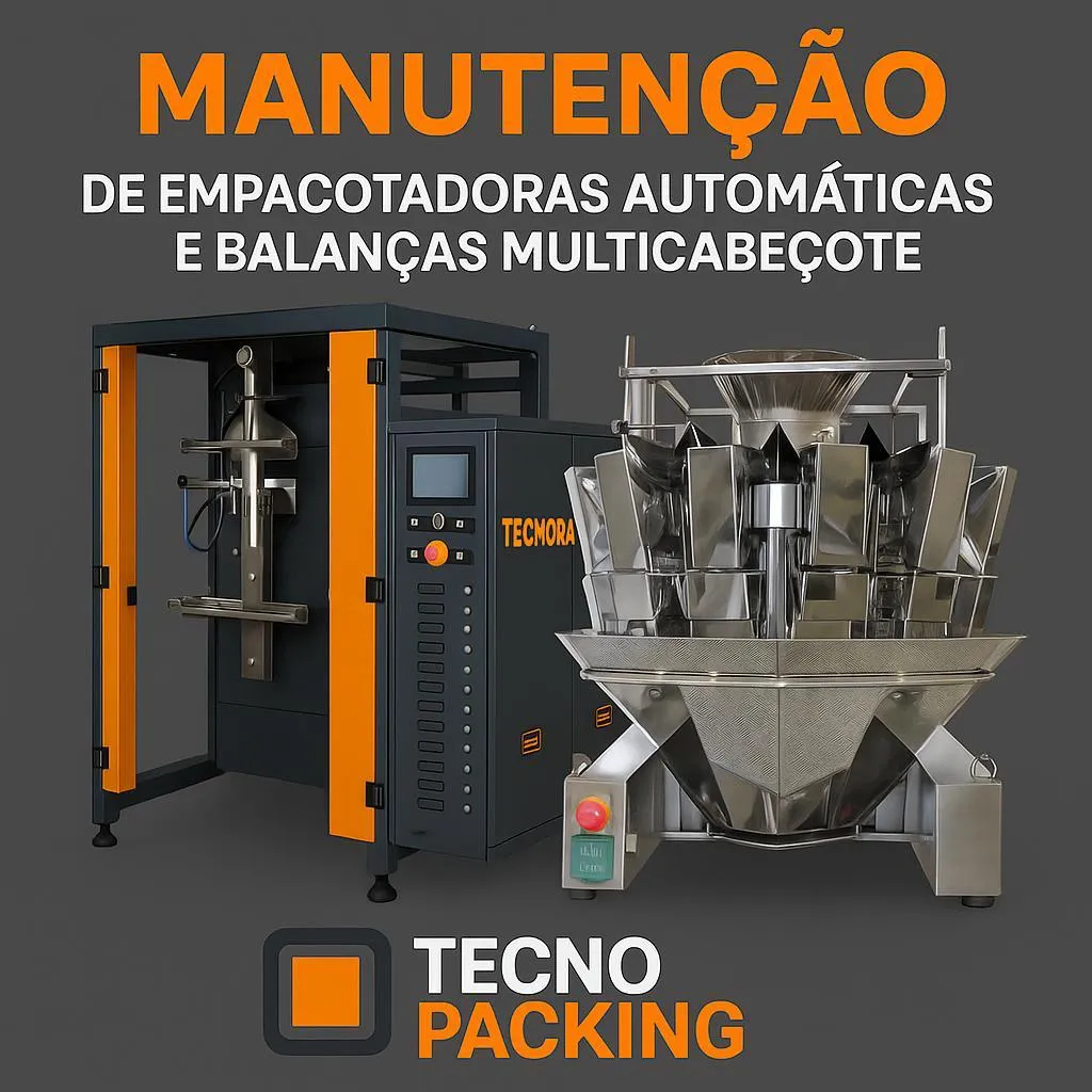 Máquina Industrial de Embalagens Tecno Packing - Automação Industrial